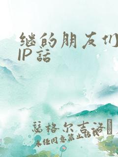 继的朋友们SVIP话