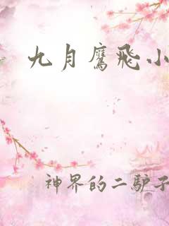 九月鹰飞小说
