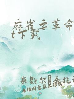 麻雀要革命txt下载