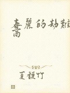 春丽的劫难军火商