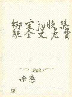 绑定jy收集系统全文免费阅读