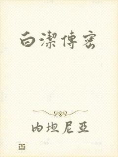 白洁传密