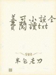 姜可小说全文免费阅读txt