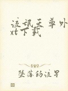 流氓天尊外传txt下载