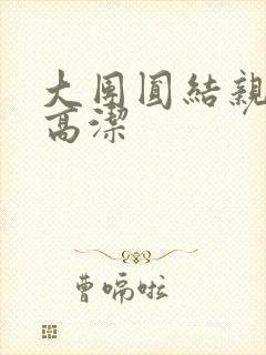 大团圆结亲情会高洁