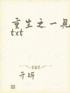 重生之一见倾心txt