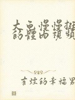 大龟慢慢挺进我的体内视频