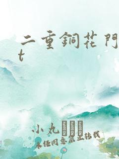 二重铜花门txt