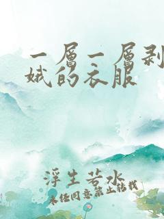 一层一层剥掉嫦娥的衣服