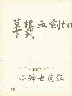 草根血剑txt下载