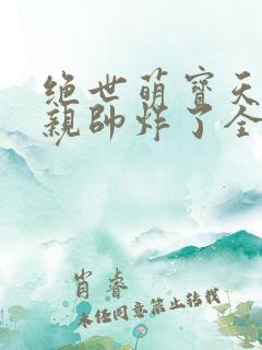 绝世萌宝天才娘亲帅炸了全文免费