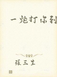 一炮打你到天亮