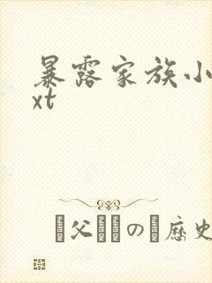 暴露家族小说txt