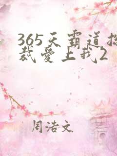 365天霸道总裁爱上我2
