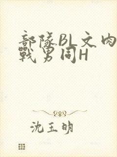 部队BL文肉野战男同H