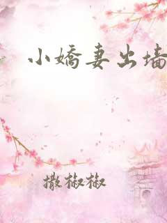 小娇妻出墙记