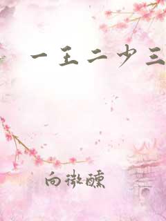 一王二少三殿下