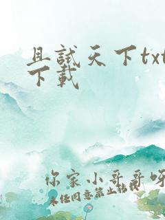 且试天下txt下载