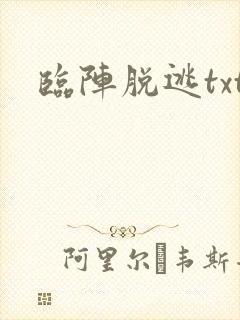 临阵脱逃txt