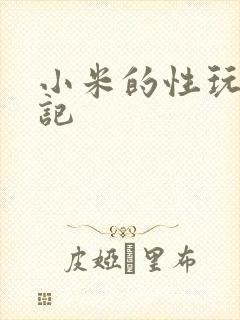 小米的性玩具日记