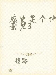 历史是个什么玩意儿3