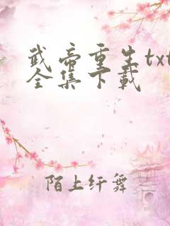 武帝重生txt全集下载