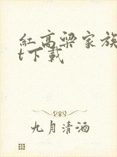 红高粱家族txt下载