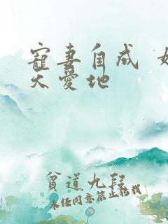 宠妻自成  婚天爱地