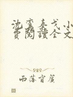 沈鸾秦戈小说免费阅读全文