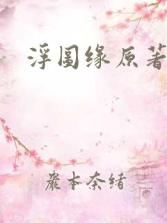 浮图缘原著小说