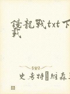 镜龙战txt下载