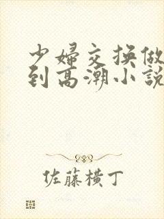 少妇交换做爰做到高潮小说