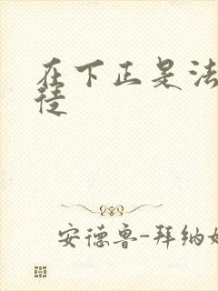 在下正是法外狂徒