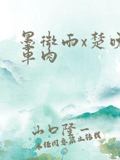 墨微雨x楚晚宁车肉