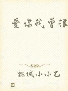 爱你我曾很悲伤