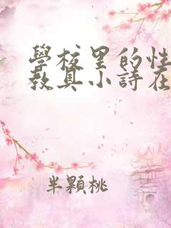学校里的性教学教具小诗在线