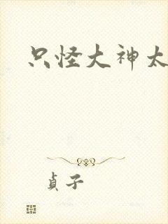 只怪大神太闷骚