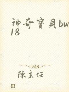 神奇宝贝bw118