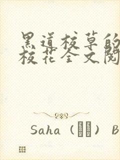 黑道校草的黑道校花全文阅读