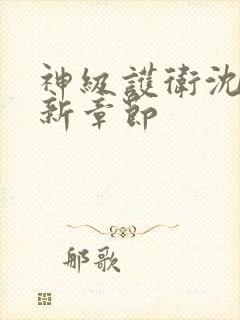 神级护卫沈浪最新章节