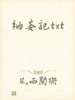 纳妾记txt