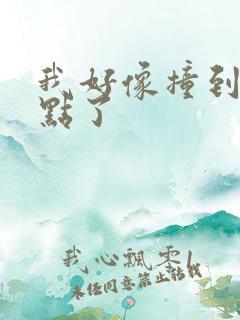 我好像撞到你的点了