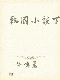 韩国小说下载