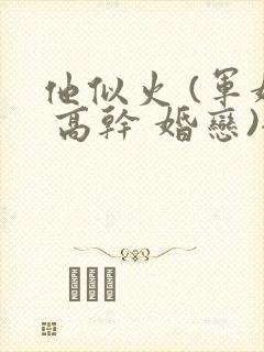 他似火 (军婚 高干 婚恋)全文在线阅读