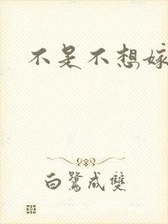 不是不想嫁全集