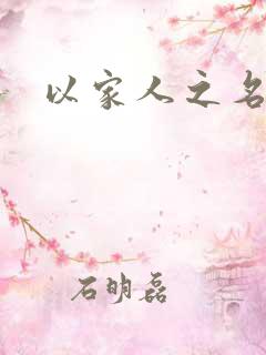 以家人之名原著