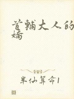 首辅大人的掌心娇