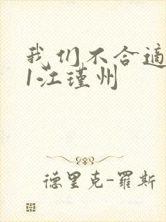 我们不合适1v1江瑾州