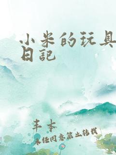小米的玩具羞辱日记