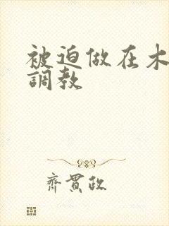 被迫做在木马上调教